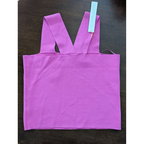 House of Harlow 1960 Bubblegum Pink Tank - Picture 2 of 4